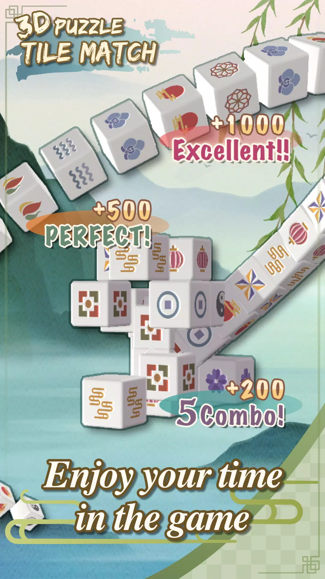 3D Tile Match Puzzle Capture d'écran 4