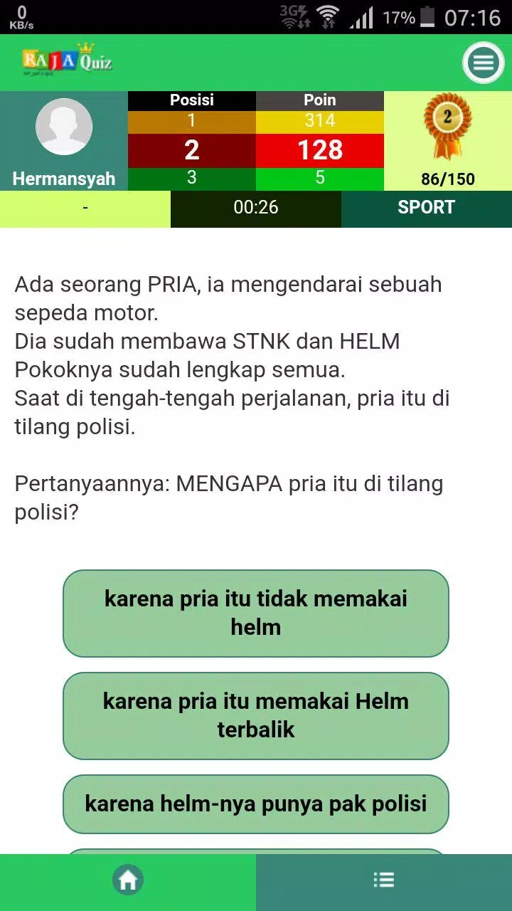 RajaQuiz應用截圖第2張