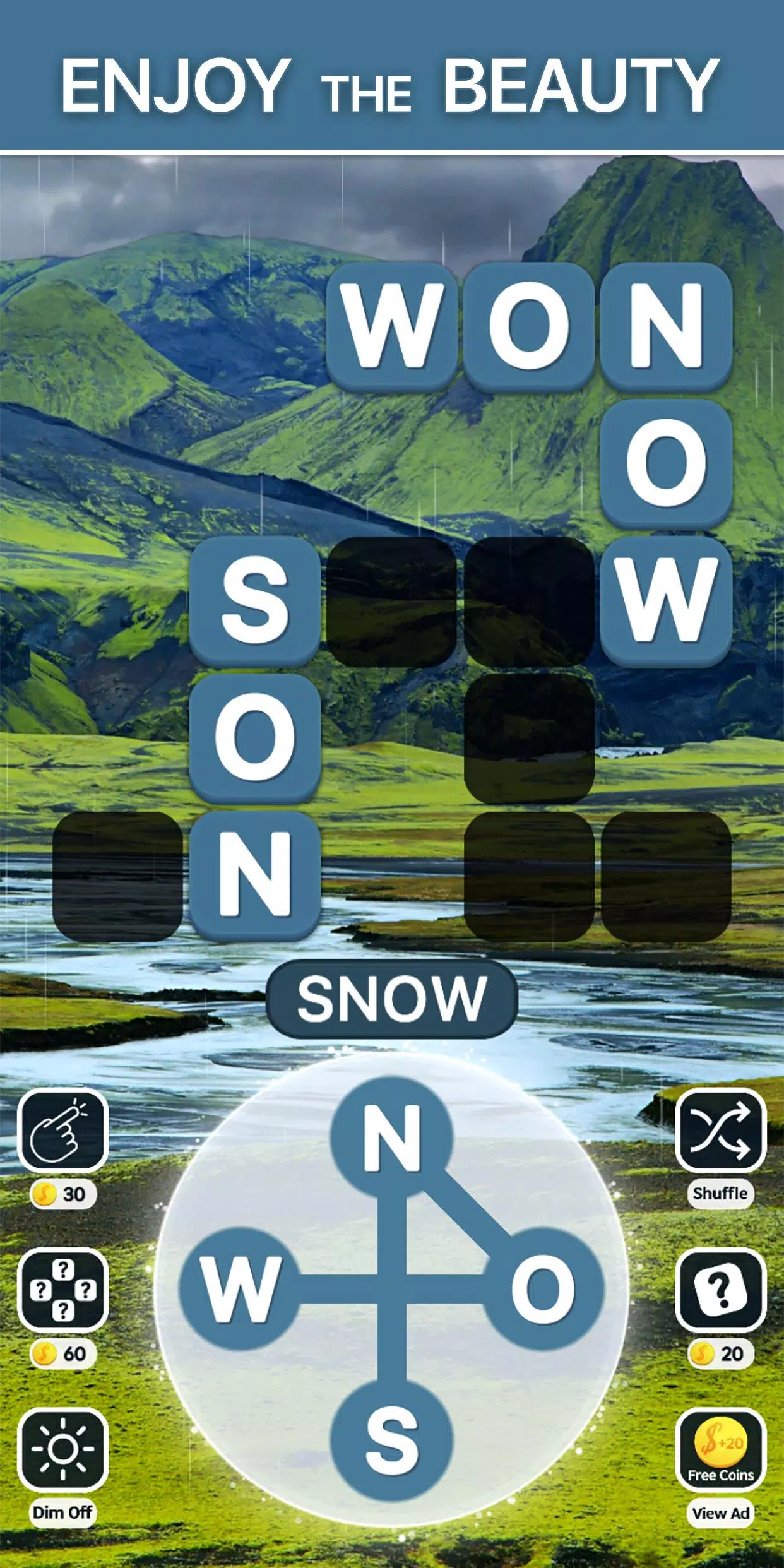 Word Swipe World Tour Connect Captura de tela 4