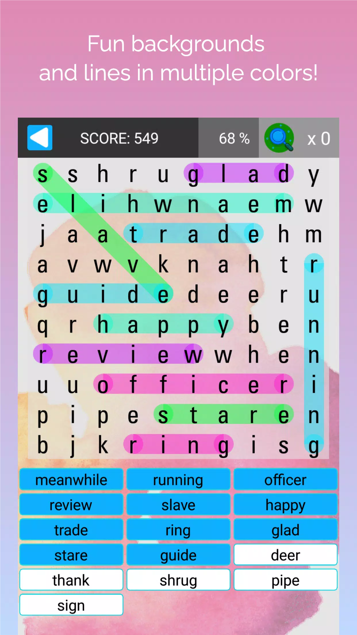 busca palabras: sopa de letras Captura de tela 3