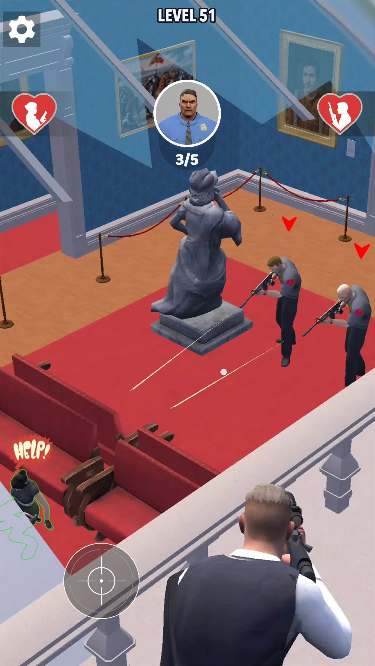 Mr and Mrs Shooter: City Hunt应用截图第2张