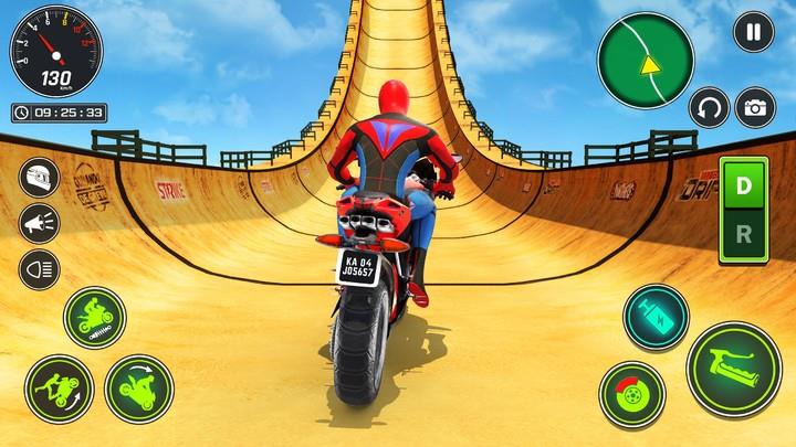 Superhero Bike Stunt Games GT應用截圖第2張