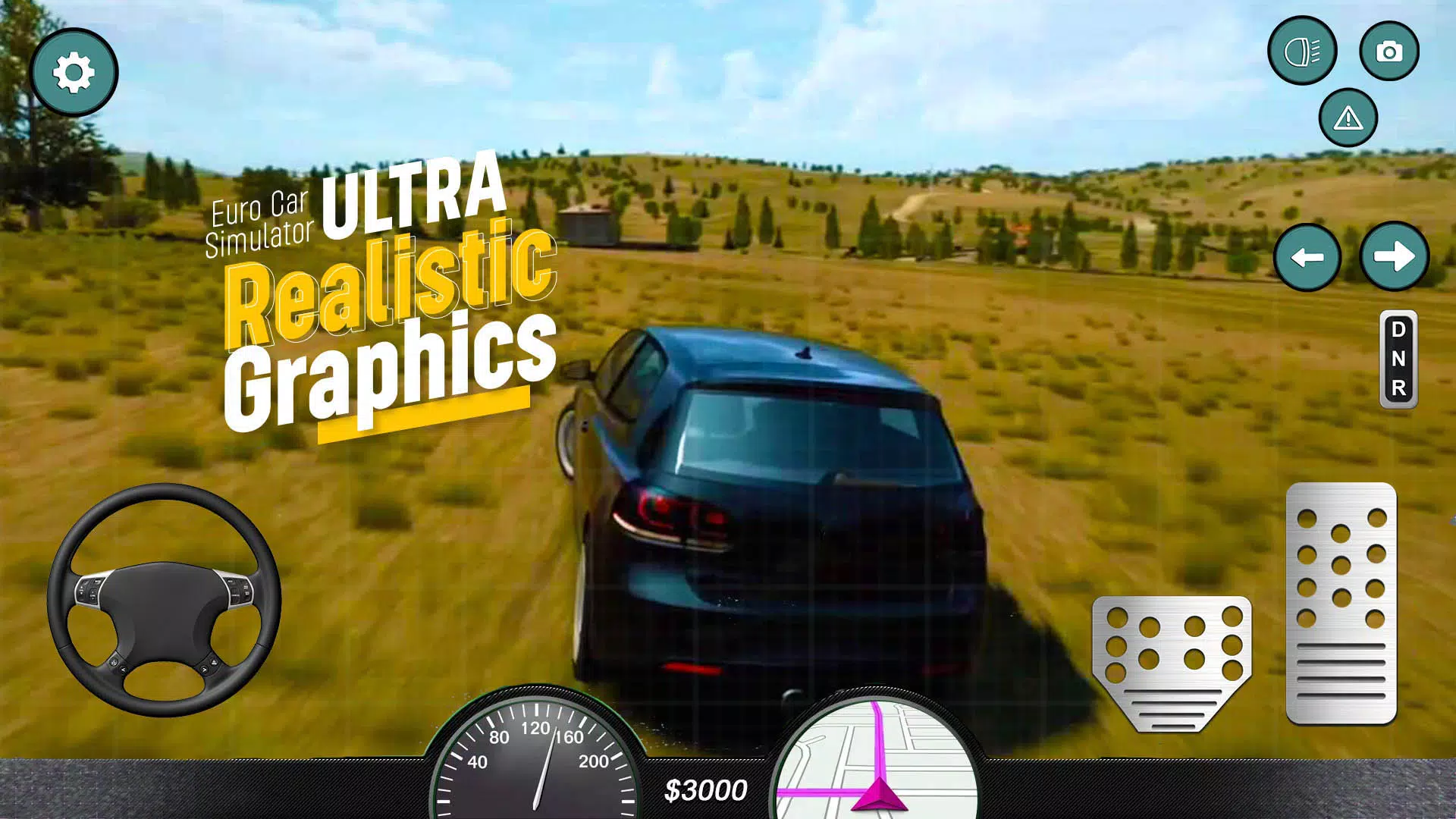Euro Car Simulator Driving 2應用截圖第3張