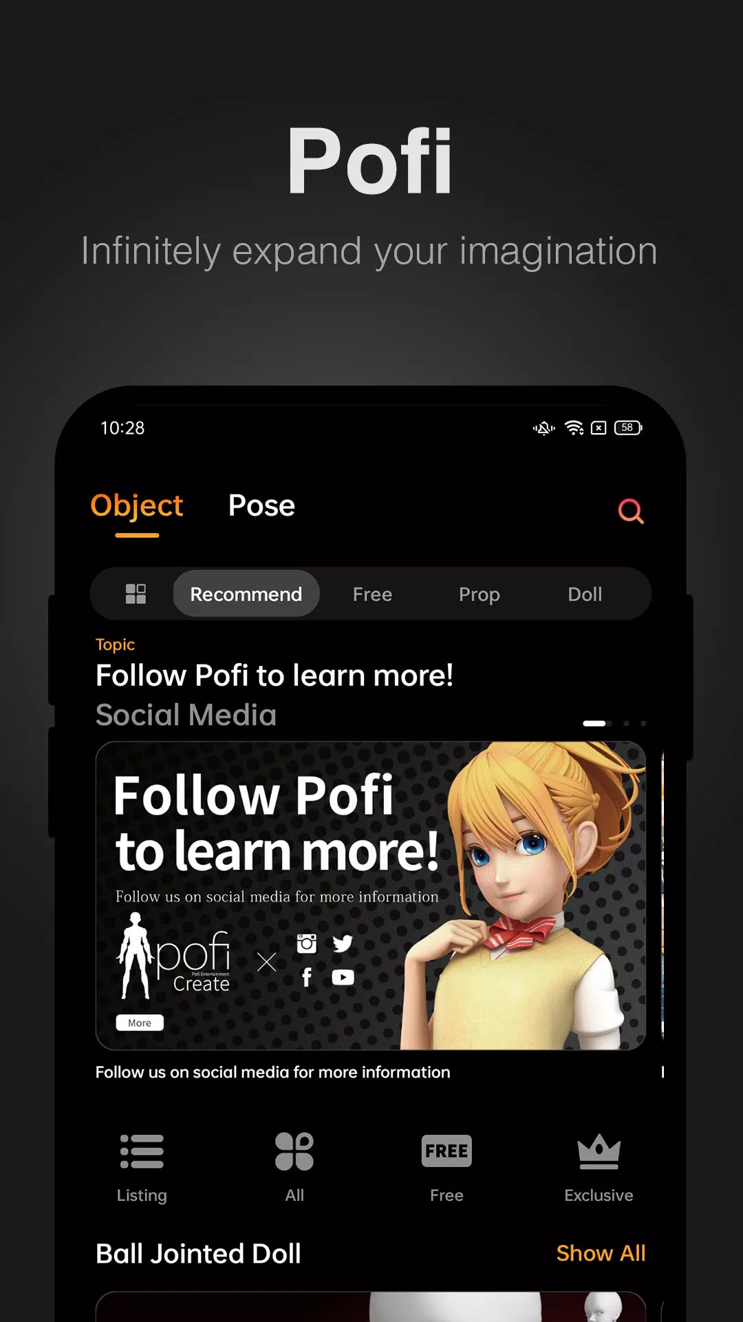 Pofi Create Screenshot 1