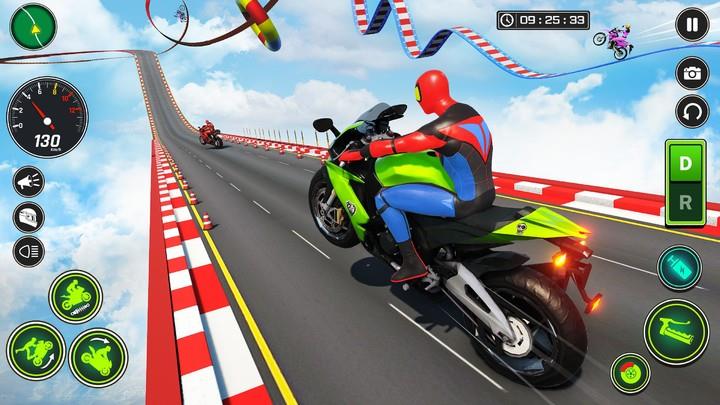 Superhero Bike Stunt Games GT應用截圖第4張