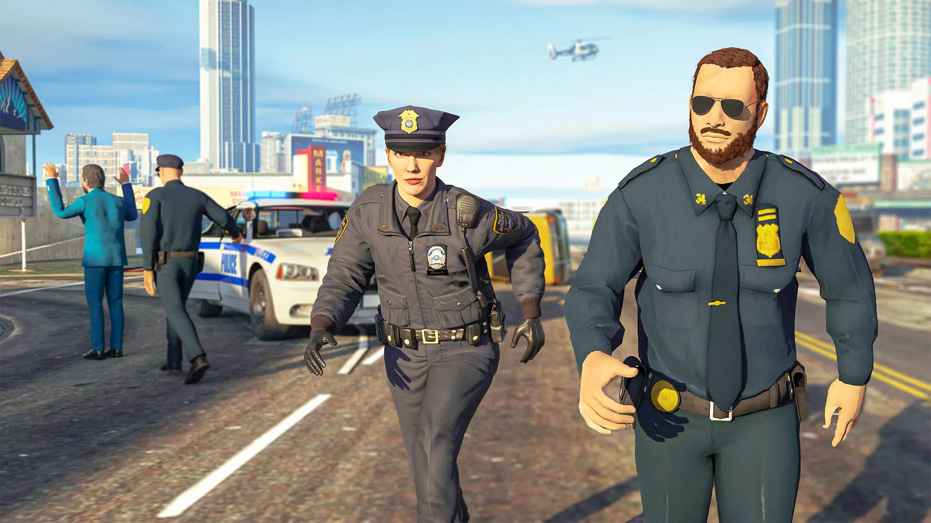 Police Simulator Job Cop Game Capture d'écran 2