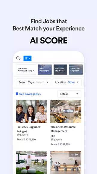 Wanted: Jobs & Career Скриншот 2