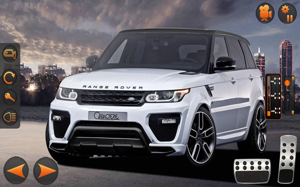 Range Rover City Driving: lx crazy car stunts スクリーンショット 2