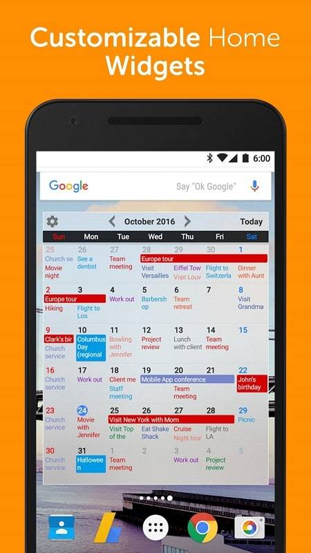 Calendar+ Schedule Planner Ekran Görüntüsü 1