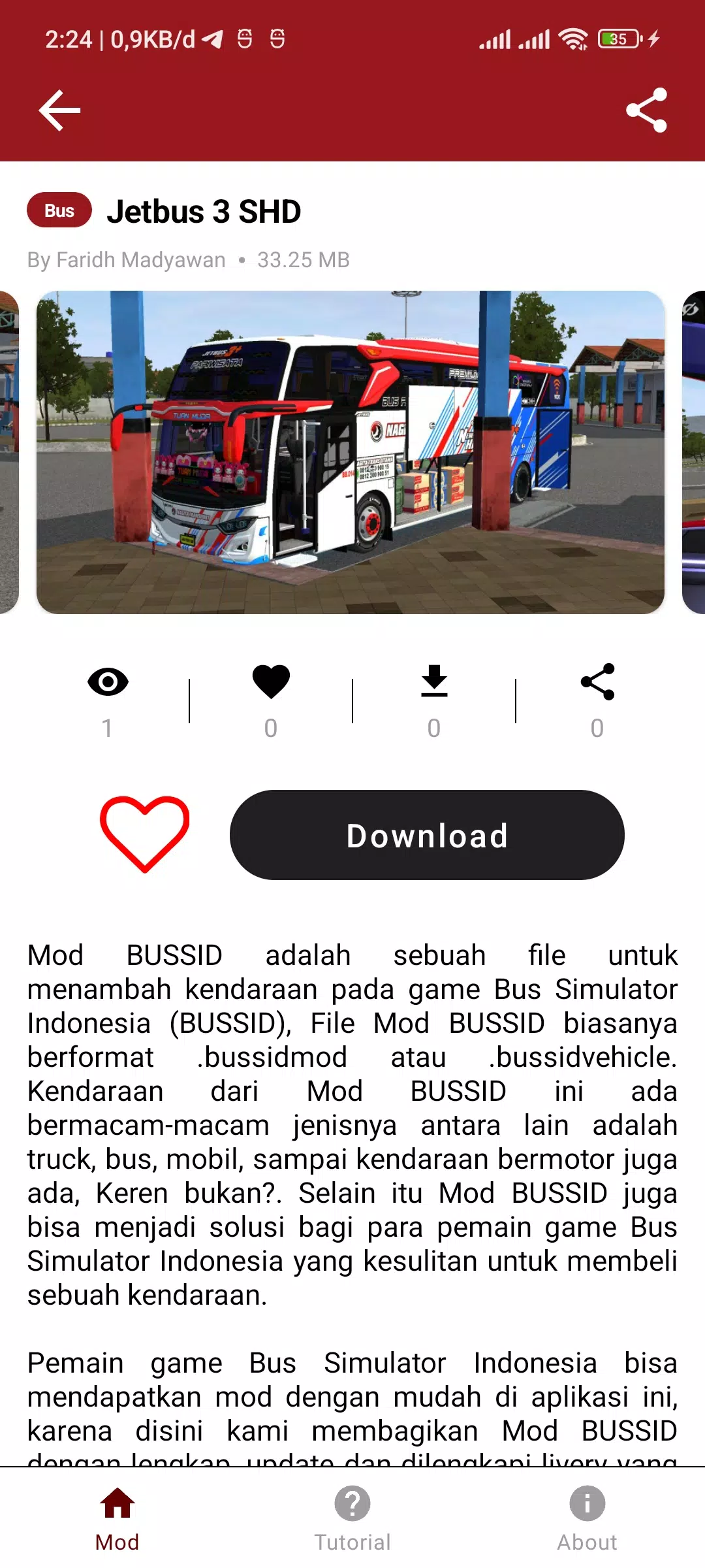 Mod Bus Simulator Basuri应用截图第4张