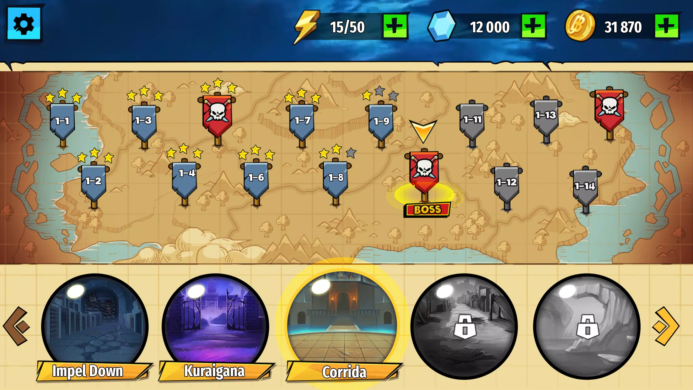 Stick Pirates Fight Tangkapan skrin 4