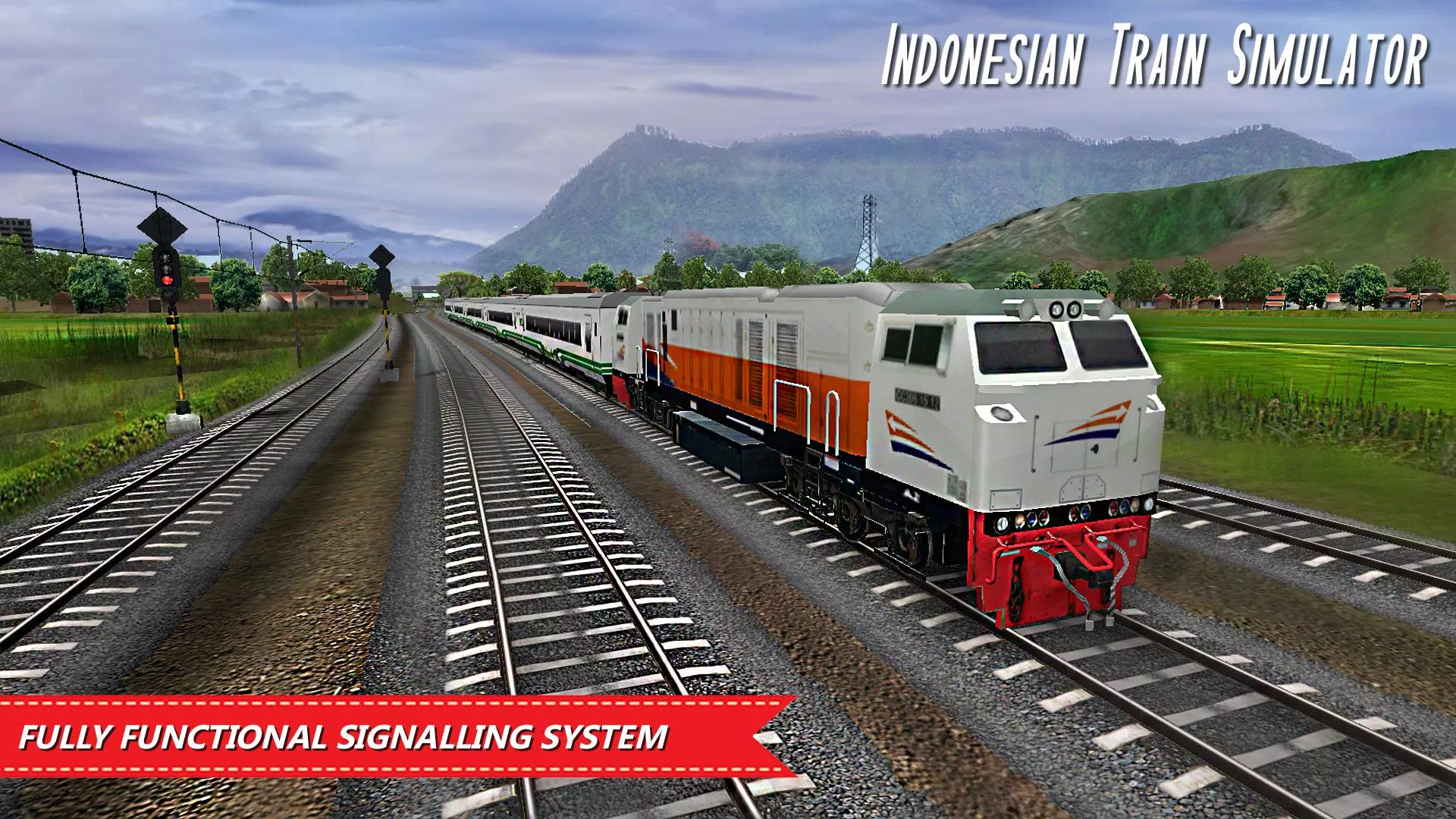 Indonesian Train Sim: Game Screenshot 4