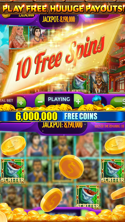 Chinese Opera Dynasty Free Vegas Slot Machine Capture d'écran 3