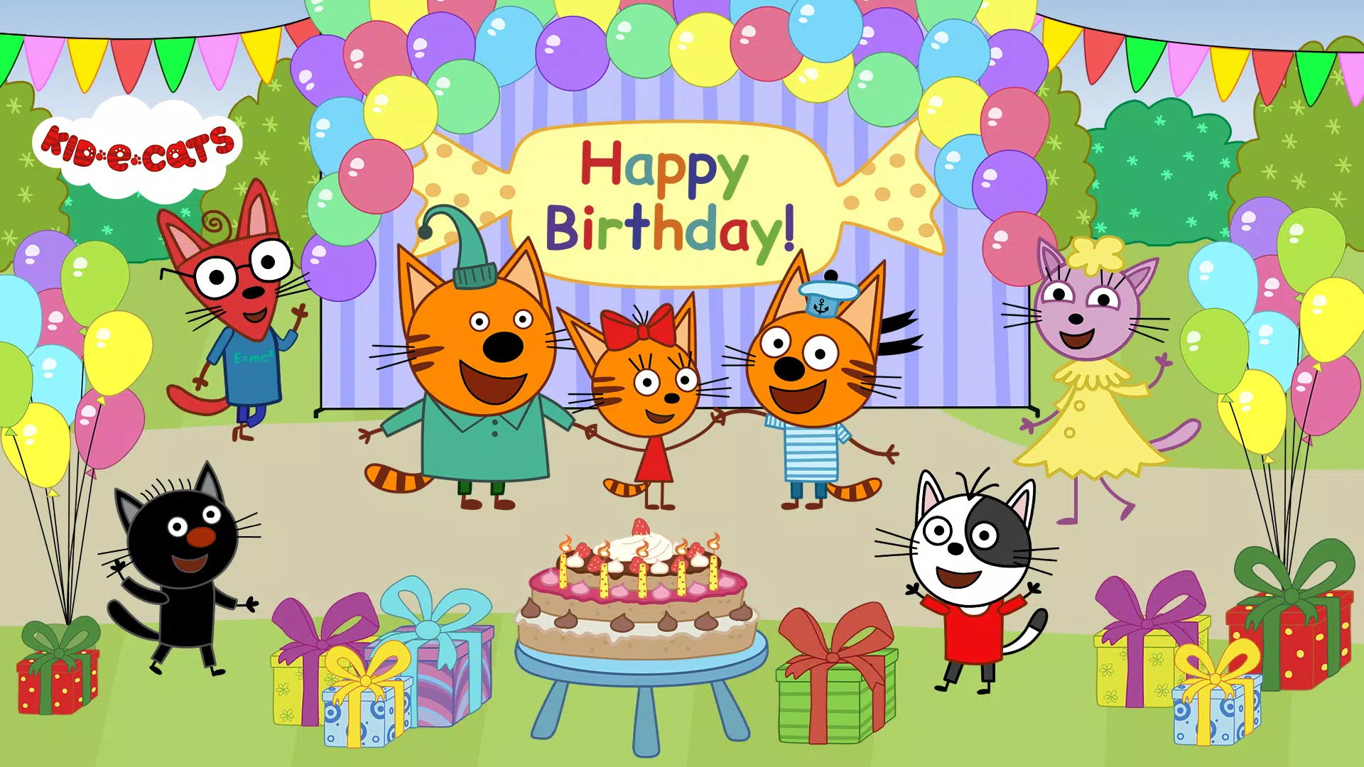 Kid-E-Cats: Kids birthday स्क्रीनशॉट 1