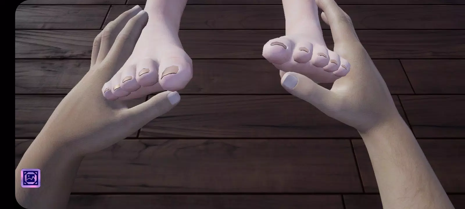Girl feet Tangkapan skrin 4