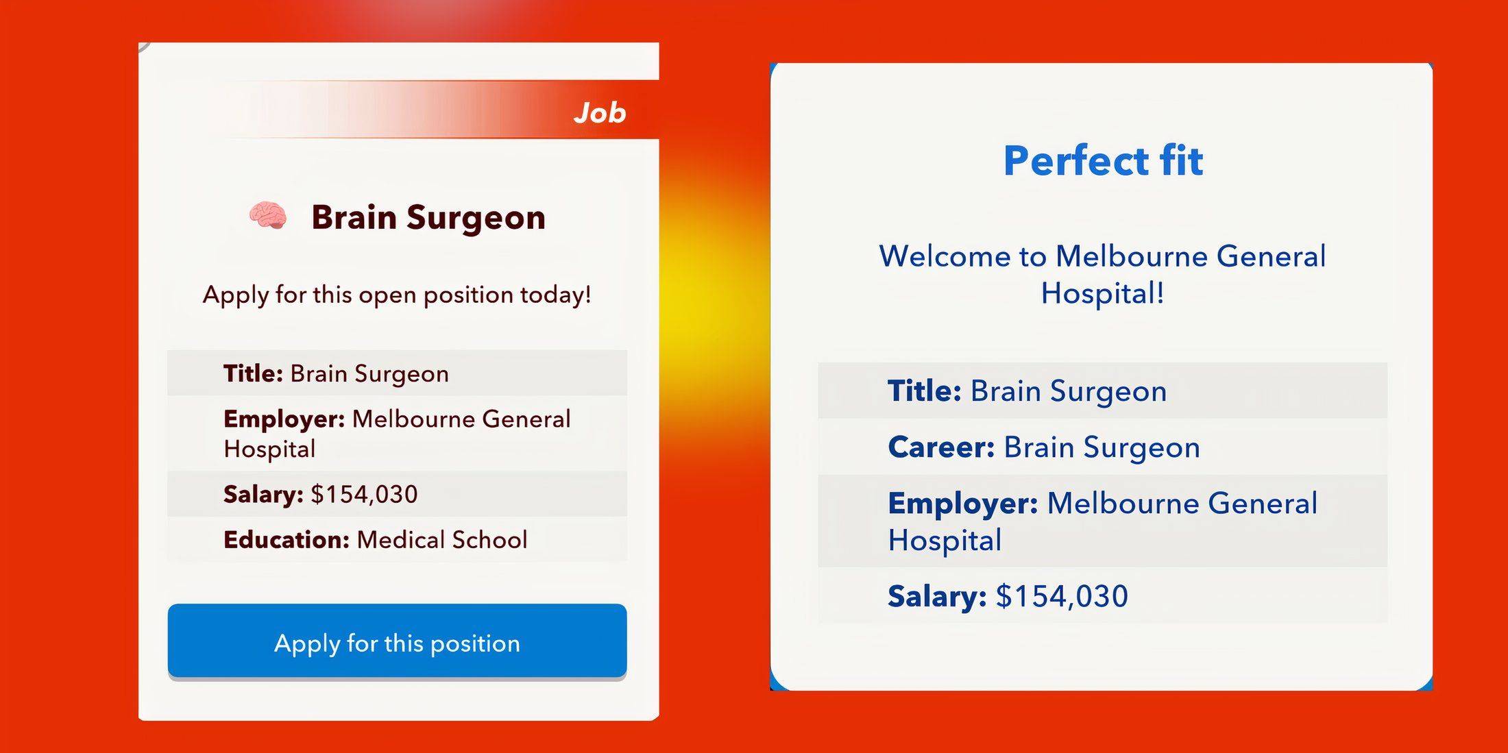 Carreira do Cirurgião Cerebral BitLife