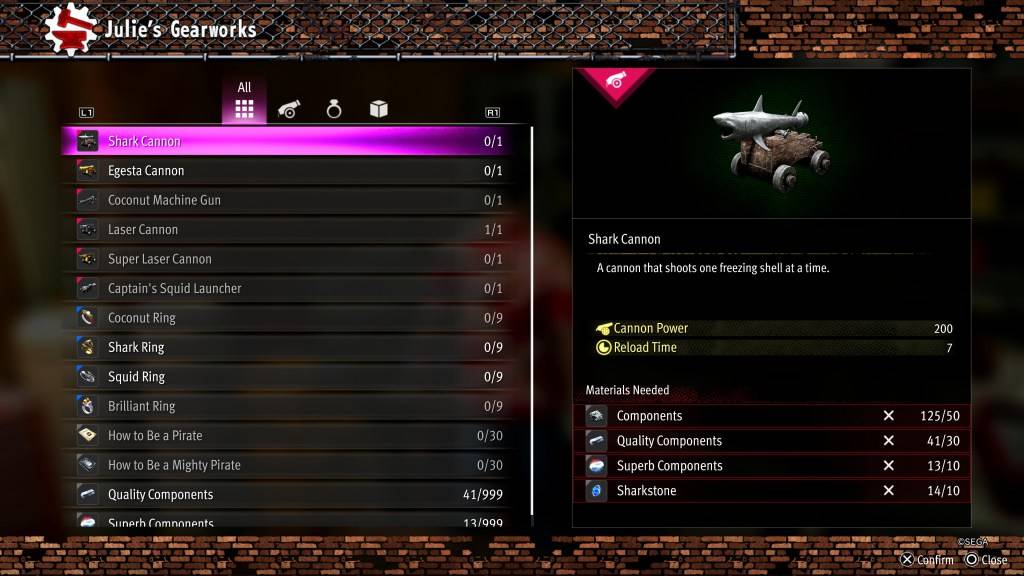 Shark Cannon upgrade