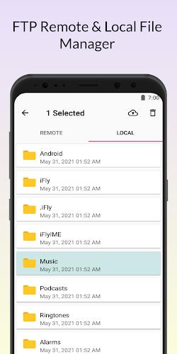 FTP Tool - FTP Server & Client स्क्रीनशॉट 3