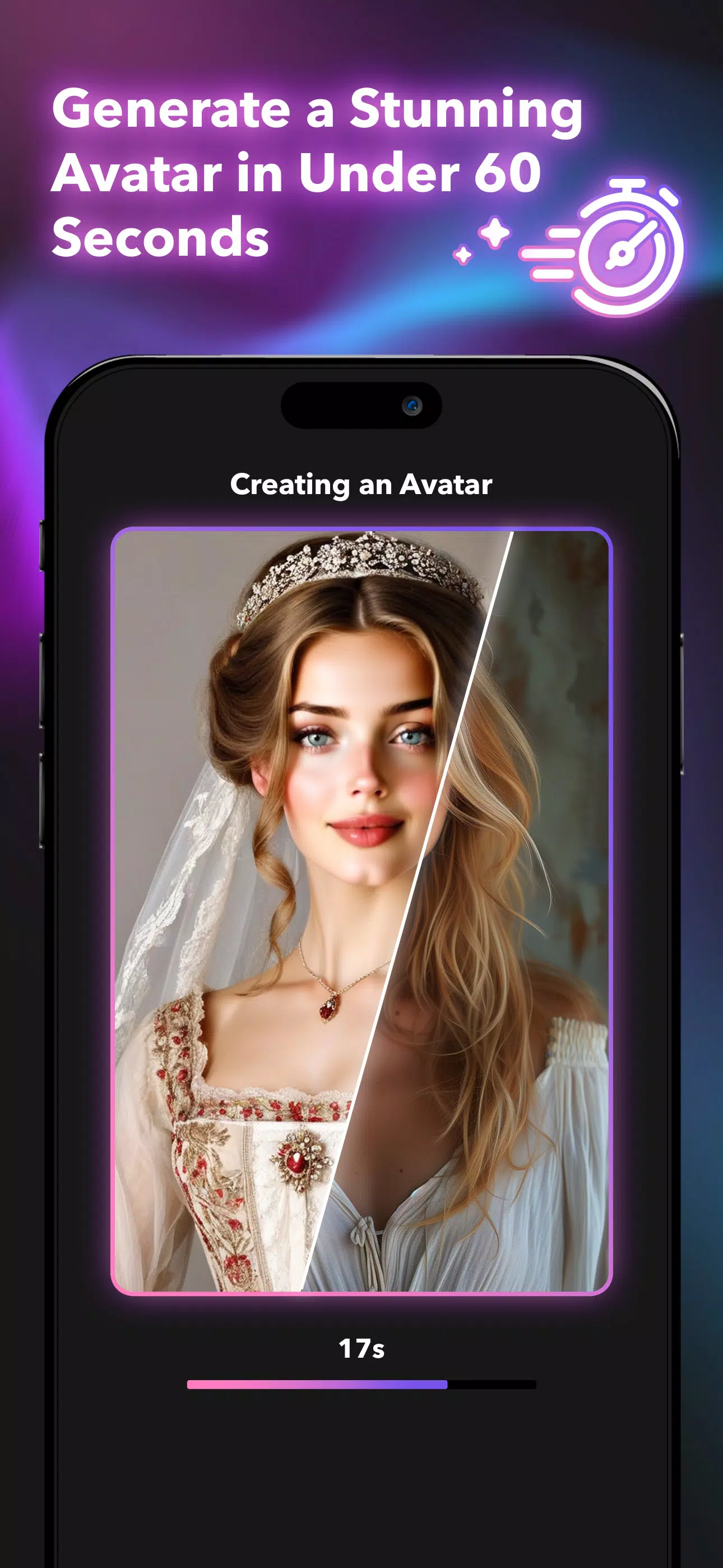 Aurora: AI Portrait Generator 스크린샷 1