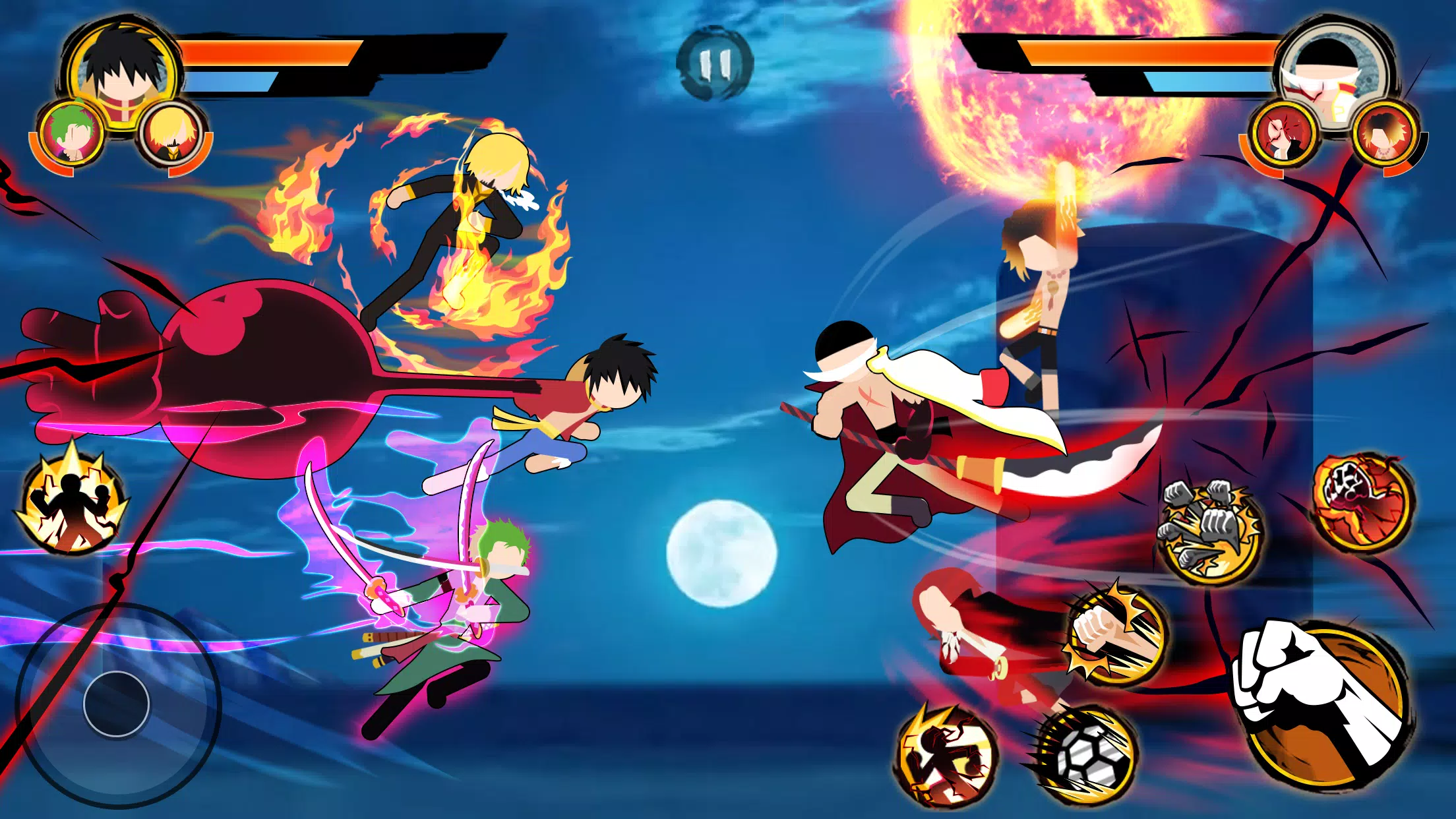 Stick Pirates Fight Tangkapan skrin 2