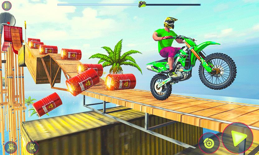 Schermata Crazy Bike Racing Stunt Game 4