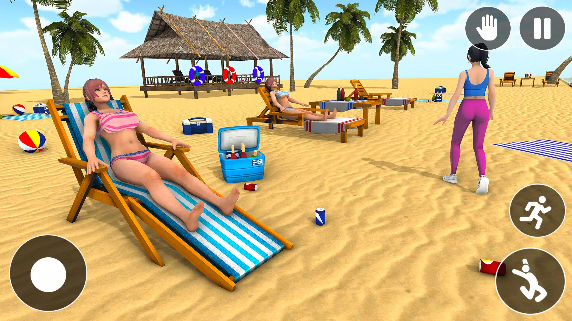 Grand Beach Club Simulator 3D スクリーンショット 1