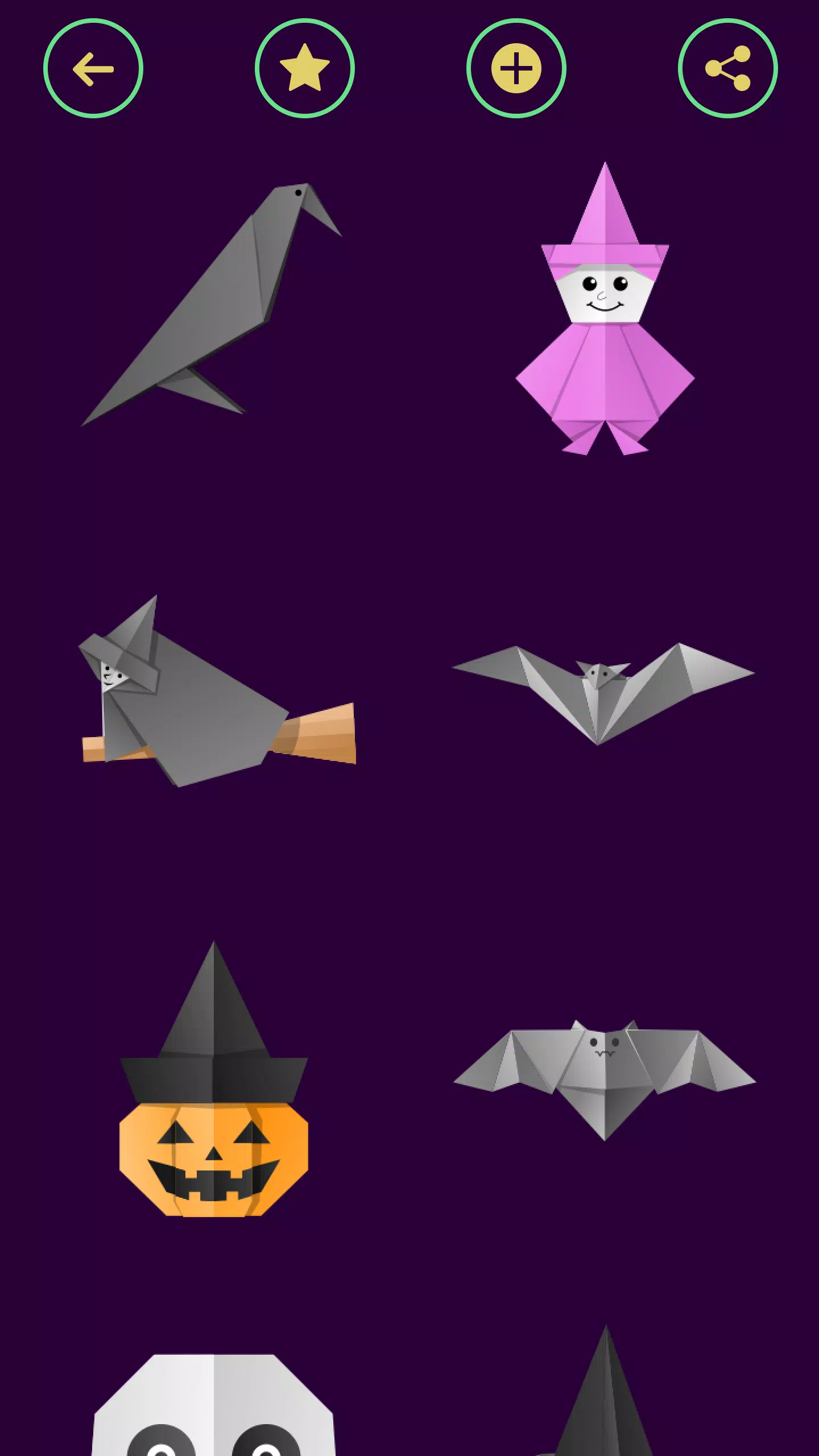 Origami Halloween 스크린샷 3