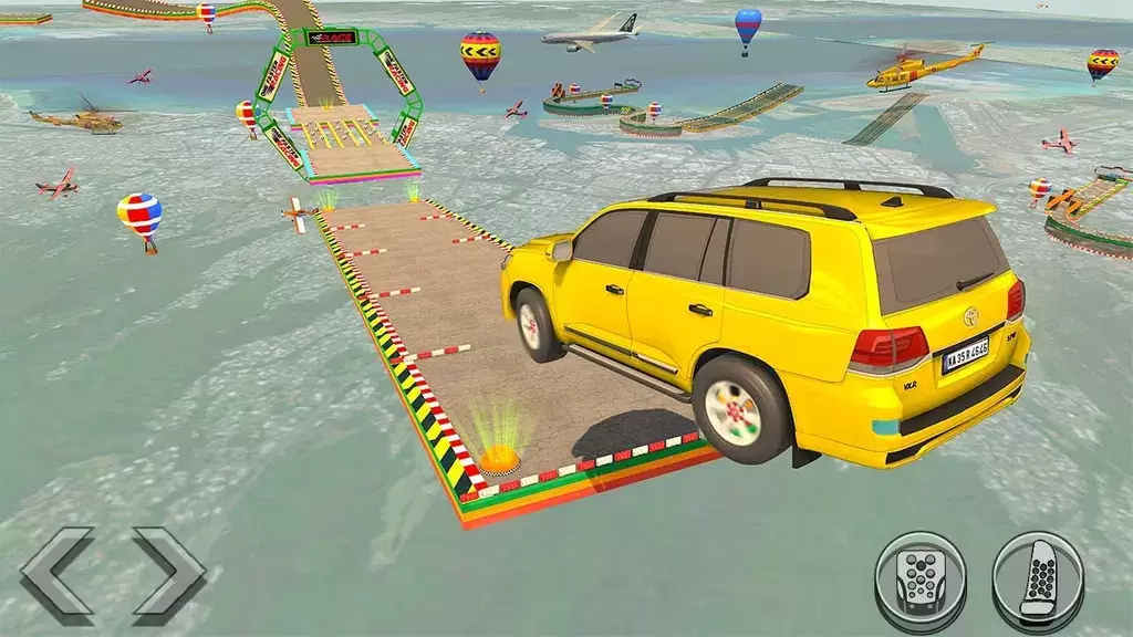 Mega Ramp Car Stunt Racing 3d Captura de tela 2