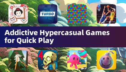 Nakakahumaling na mga laro ng hypercasual para sa mabilis na pag -play