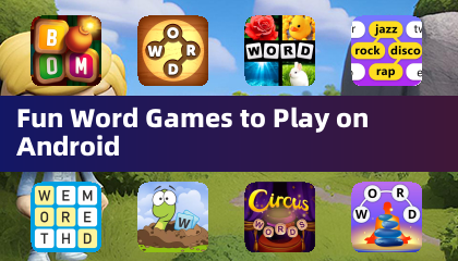 Masayang mga laro ng salita upang i -play sa Android