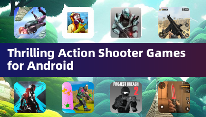 Ang kapanapanabik na mga laro ng tagabaril ng aksyon para sa Android