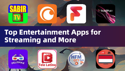 Nangungunang mga apps sa libangan para sa streaming at marami pa