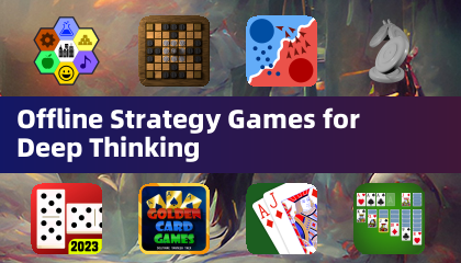 Offline Strategy Games for Deep Thinking