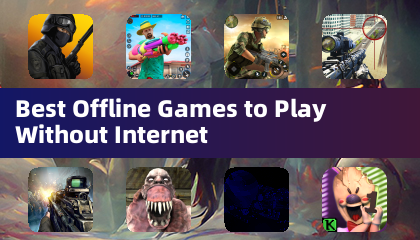 Best Offline Games to Play Without Internet