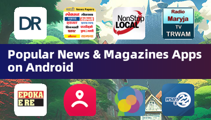 Aplicativos Populares de Notícias e Revistas no Android