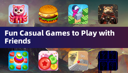 Spaßige Casual Games, die man mit Freunden spielen kann