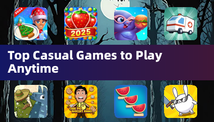 Top Casual Games to Play Anytime