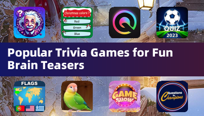 Popular Trivia Games for Fun Brain Teasers