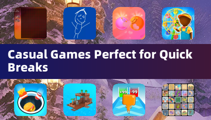 Casual Games Perfect for Quick Breaks