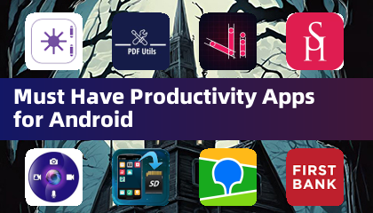 Android용 생산성 앱이 있어야 합니다.