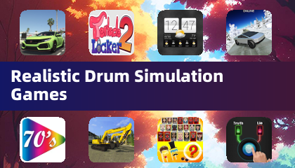 Realistic Drum Simulation Games