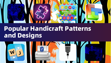 Популярные узоры и дизайны поделок