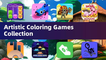Collection de jeux de coloriage artistique