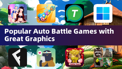 Juegos de batalla automática populares con gráficos excelentes