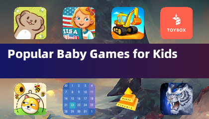 Популярные игры для малышей для детей