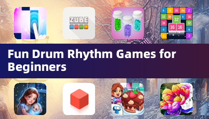 Fun Drum Rhythm Games for Beginners