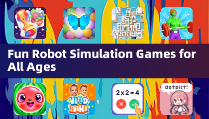 모든 연령층을 위한 재미있는 로봇 시뮬레이션 게임