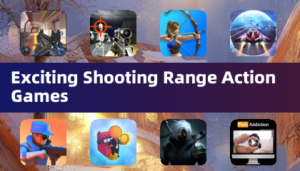 흥미진진한 사격장 액션 게임