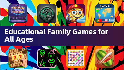 Образовательные семейные игры для всех возрастов