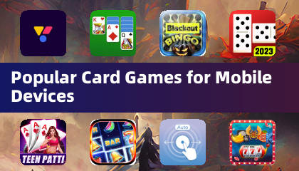 Jeux de cartes populaires pour appareils mobiles